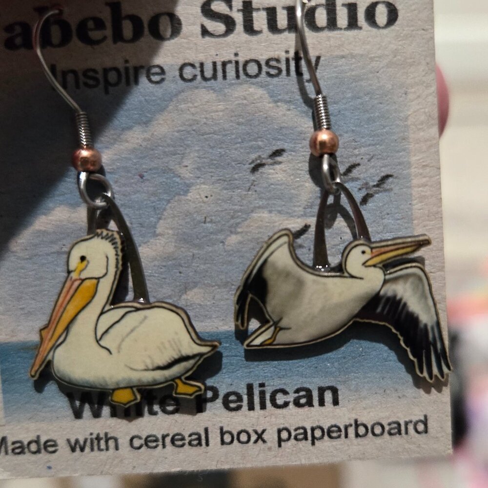 Pelican Earrings -- NWT